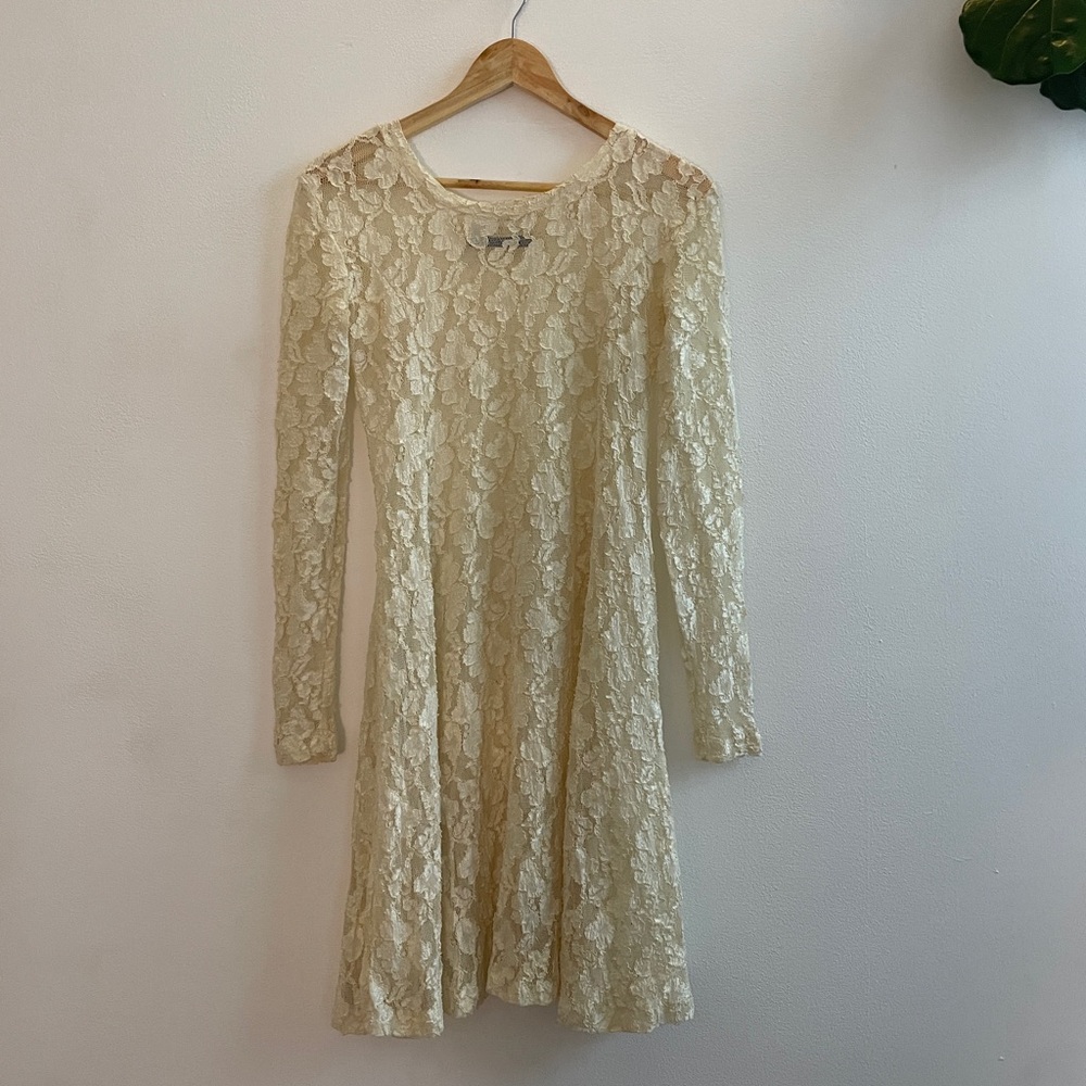 Betsey Johnson Luxe Lace Mini Dress